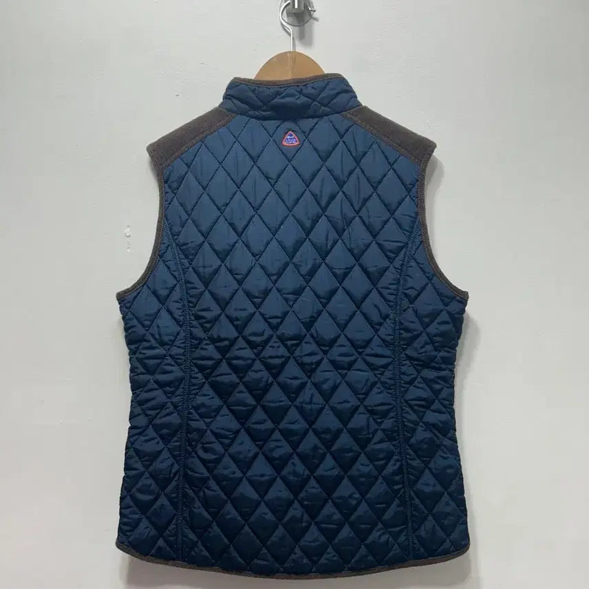 [BUNJANG] Louis Castel Navy Quilted Padded Vest 105 / 루이까스텔 네이비 퀼팅 조끼 패딩 베스트 105