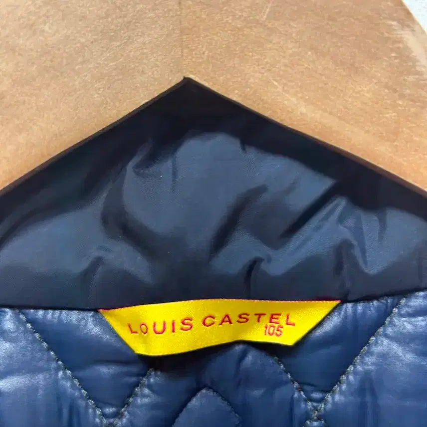 [BUNJANG] Louis Castel Navy Quilted Padded Vest 105 / 루이까스텔 네이비 퀼팅 조끼 패딩 베스트 105