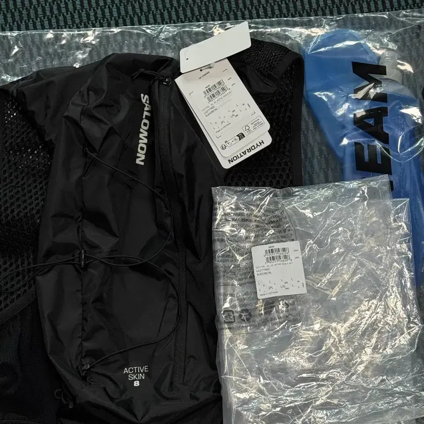 [SOLD OUT] 살로몬 ACTIVE SKIN 8 베스트 러닝 조끼 블랙