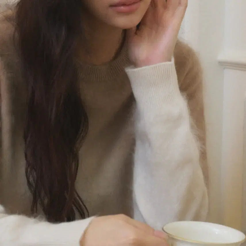 [BUNJANG] Lovemin Laurel Gradient Cashmere Knit / 러브민 로렐 그라데이션 캐시미어 니트