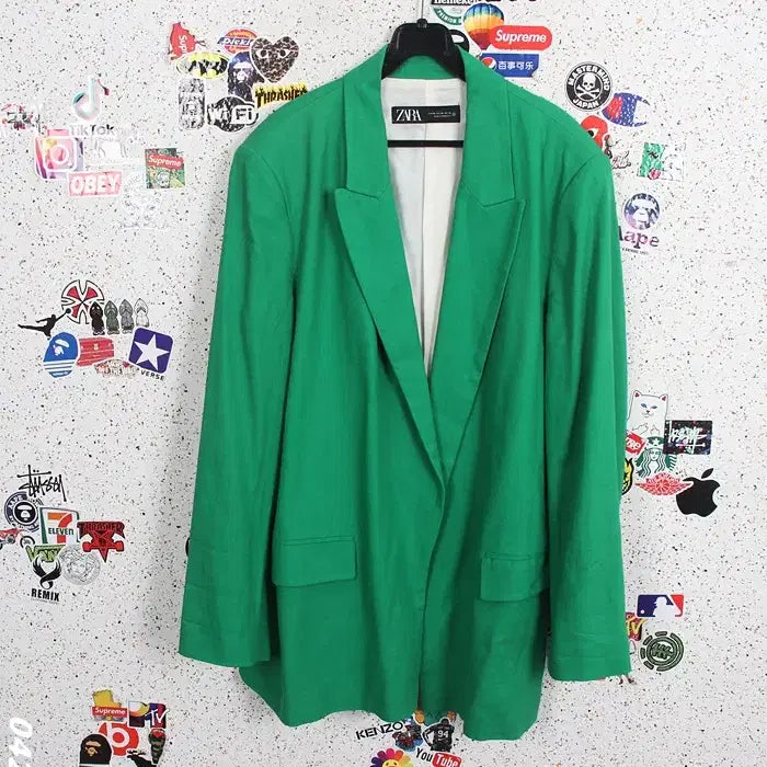 [BUNJANG] ZARA Simple Linen Jacket Women&