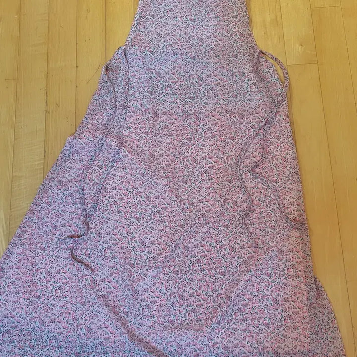 [BUNJANG] UnderB Cherry Blossom Bustier Dress / 언더비 체리블라썸 뷔스티에 원피스