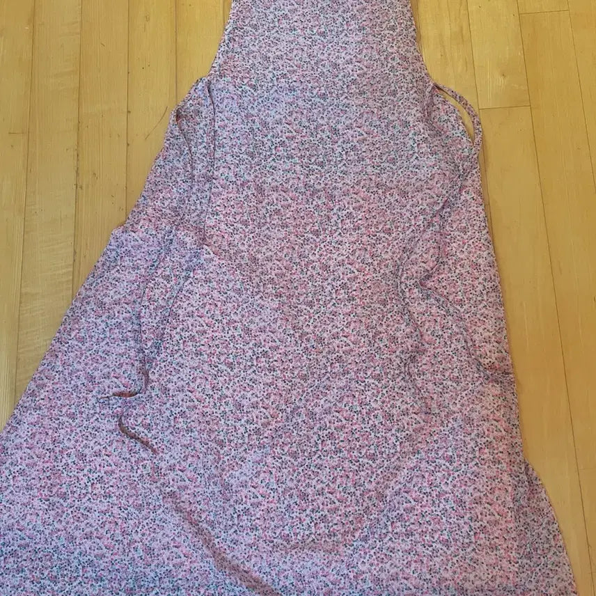 [BUNJANG] UnderB Cherry Blossom Bustier Dress / 언더비 체리블라썸 뷔스티에 원피스