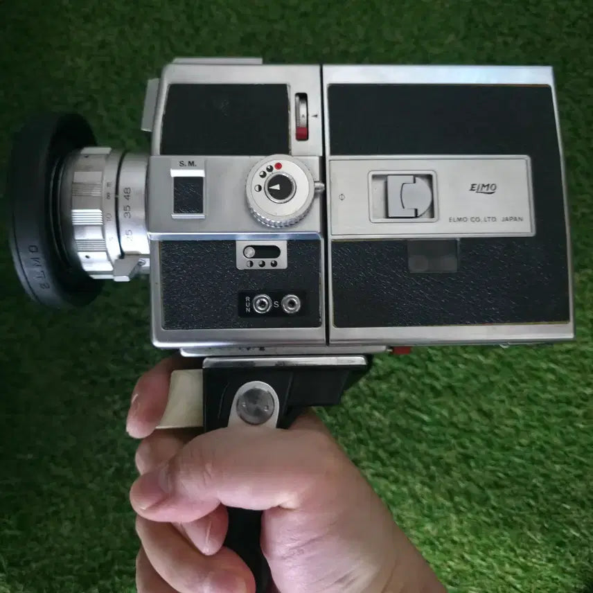 [BUNJANG] Antique Elmo Single Movie Camera / 빈티지 인테리어 소품 엔틱 무비카메라 엘모 싱글