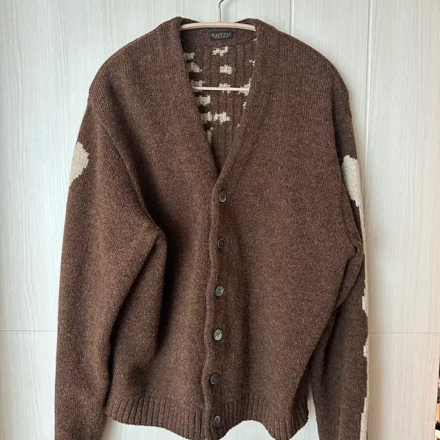 [BUNJANG] Capital Bone Wool Cardigan / 캐피탈 본 가디건 3사이즈
