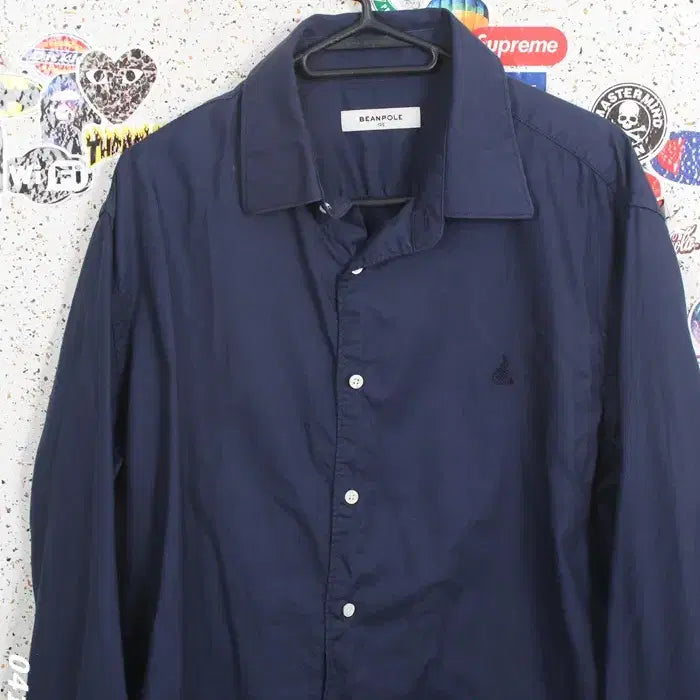 [BUNJANG] Beanpole Simple Logo Shirt NV 34-14 (Men&
