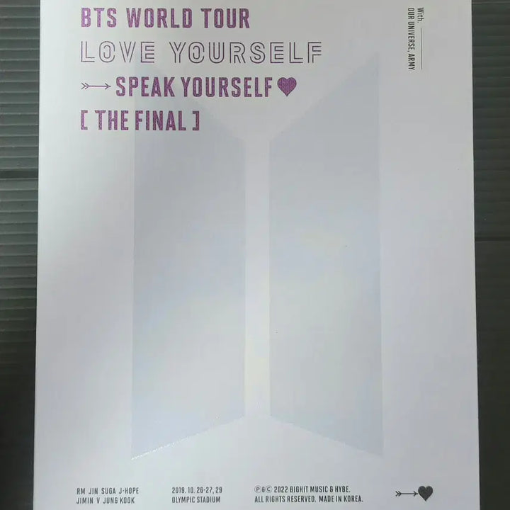 [SOLD OUT] 방탄 DVD 팝니다