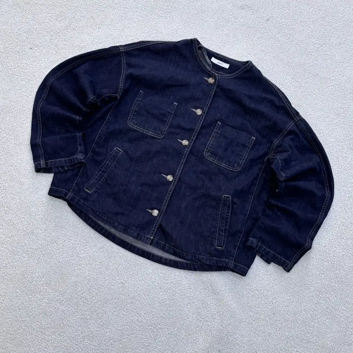 [BUNJANG] Epigram Dyeing Denim Shirt Jacket / M 에피그램 다잉 데님 셔츠 자켓 0423E