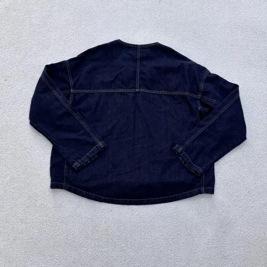 [BUNJANG] Epigram Dyeing Denim Shirt Jacket / M 에피그램 다잉 데님 셔츠 자켓 0423E