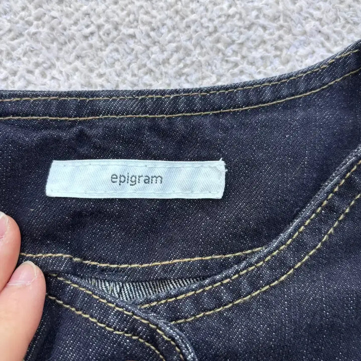 [BUNJANG] Epigram Dyeing Denim Shirt Jacket / M 에피그램 다잉 데님 셔츠 자켓 0423E