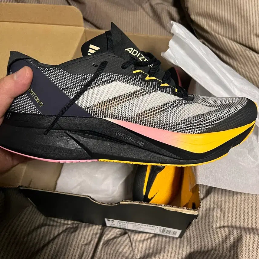 [BUNJANG] Adidas Adizero Boston 12 Running Shoes / [250] 아디다스, 아디제로 보스턴 12 런닝화 새상품