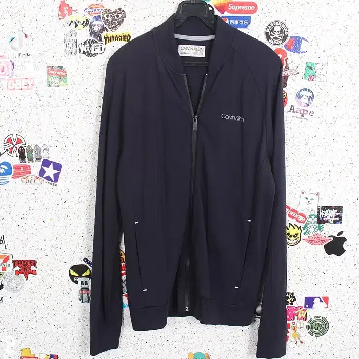 [BUNJANG] Calvin Klein Navy Zip-Up Jumper Men&