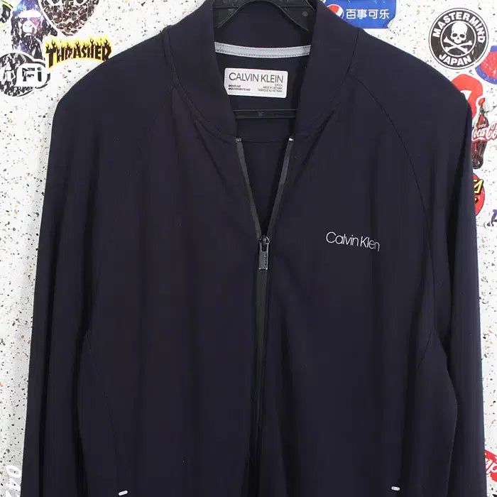 [BUNJANG] Calvin Klein Navy Zip-Up Jumper Men&