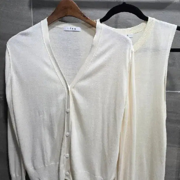 [BUNJANG] LING SEOUL Knit Cardigan and Camisole Set / LING SEOUL링서울 , 니트가디건 나시 세트 F