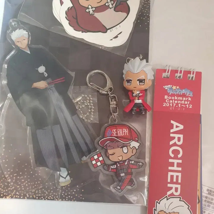 [BUNJANG] Fate/Stay Night Archer &amp; EMIYA Bundle Set / 페이트 4차 아처 무명 위주 굿즈 일괄 헤필 헤븐즈필 페스나