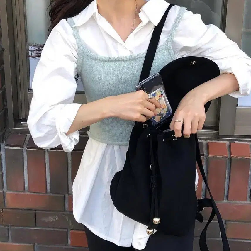 [BUNJANG] Awit Candy Sleeveless Bustier Mint / 어윗 awit 캔디 슬리브리스 민트 뷔스티에