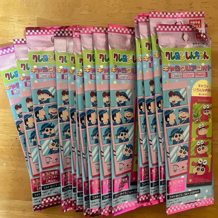 [BUNJANG] Ensky Crayon Shin-chan Clear Photo Card Set (20 Count) / 엔스카이 짱구는 못말려 클리어포토 4컷 랜덤 카드 20개입