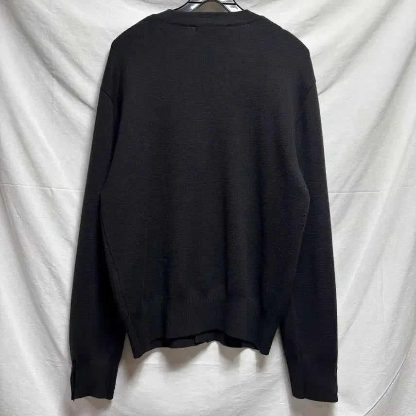 [BUNJANG] Elmood Black V-Neck Cardigan / 엘무드 블랙 브이넥 가디건