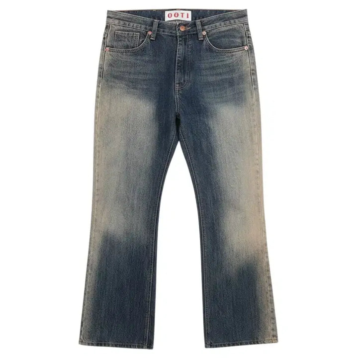 [BUNJANG] OOTJ Sandwashed Mid-Wash Denim Pants (Men&