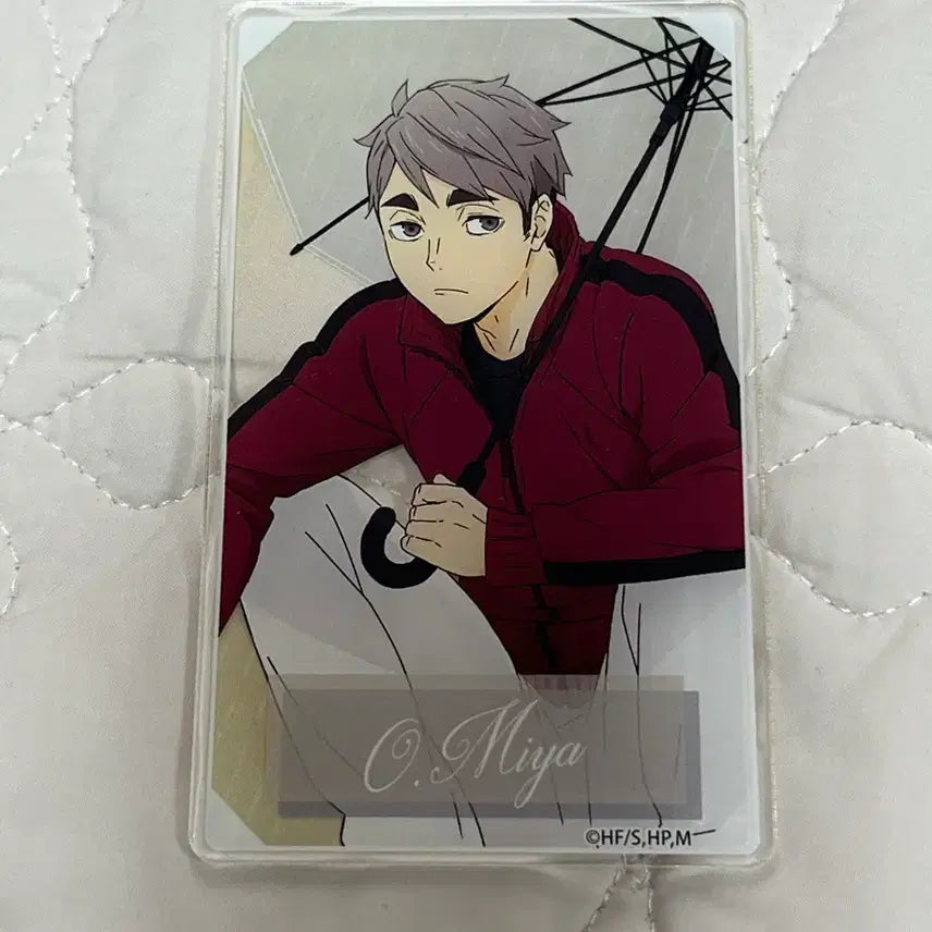 [BUNJANG] Haikyuu Miya Osamu Umbrella Acrylic Stand / 하이큐 미야 오사무 우산 아크릴