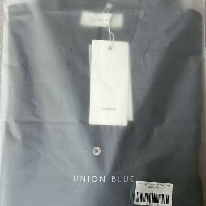 [SOLD OUT] [새제품]유니온블루 하드트위스트 컴포트 폴로 니트 그래파이트[L]