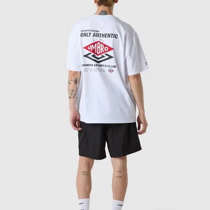 [BUNJANG] Umbro Big Logo Short Sleeve White T-shirt / 미개봉 엄브로 빅로고 반팔 화이트