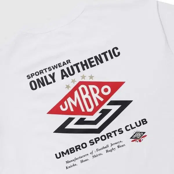 [BUNJANG] Umbro Big Logo Short Sleeve White T-shirt / 미개봉 엄브로 빅로고 반팔 화이트
