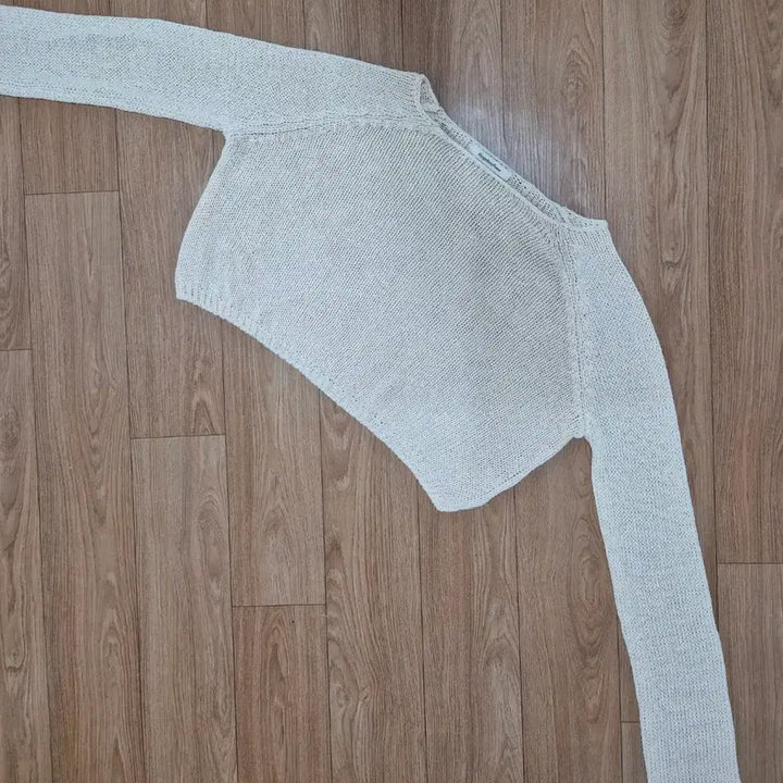 [SOLD OUT] 망고매니플리즈 네프 린넨 니트 neff linen knit 크롭
