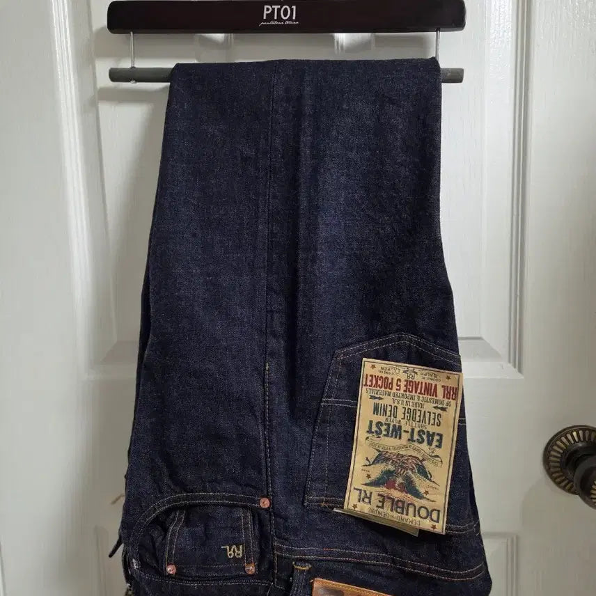 [SOLD OUT] [32/32] RRL 더블알엘 빈티지 5포켓 EAST-WEST 셀비지 진