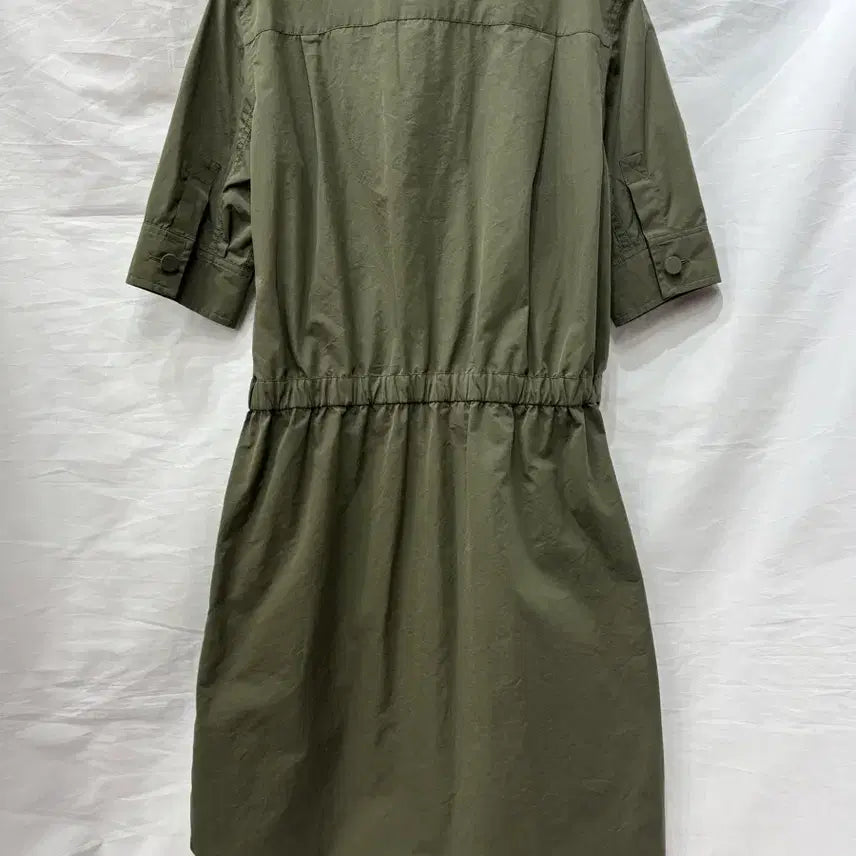 [BUNJANG] Louis Vuitton Khaki Shirt Dress / 루이비통 카키색 셔츠 원피스 36/55사이즈(정품)