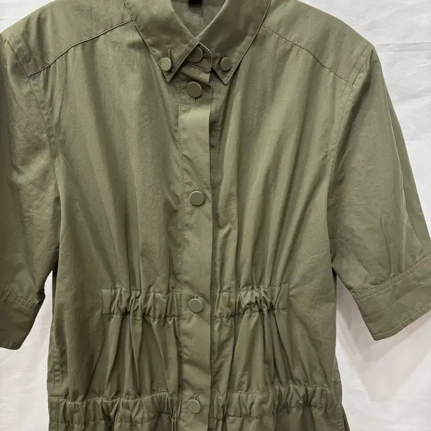 [BUNJANG] Louis Vuitton Khaki Shirt Dress / 루이비통 카키색 셔츠 원피스 36/55사이즈(정품)