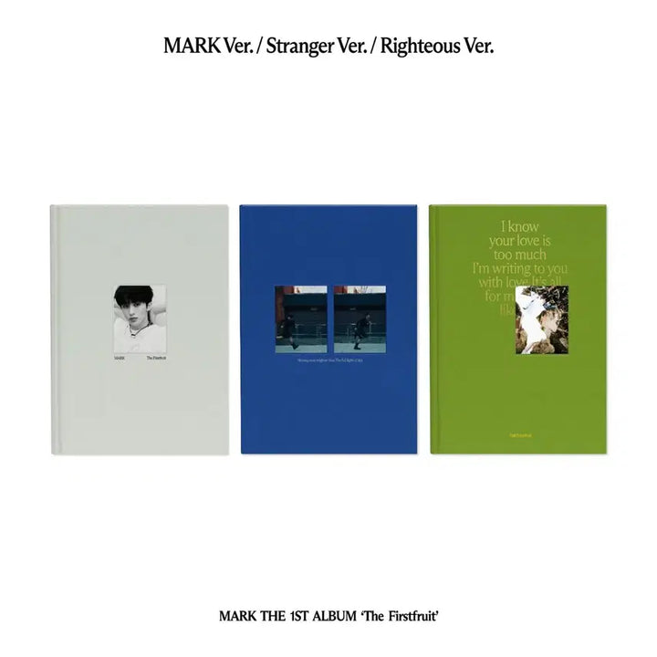 [SOLD OUT] 마크 솔로 미개봉 앨범 포토북 3종 세트 mark album