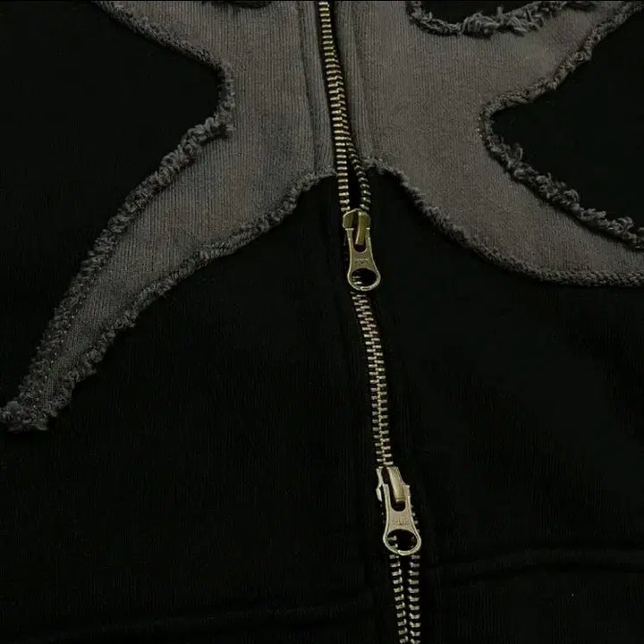 [BUNJANG] 더콜디스트모먼트 TCM starfish hooded zip-up / 더콜디스트모먼트 TCM starfish hooded zip-up