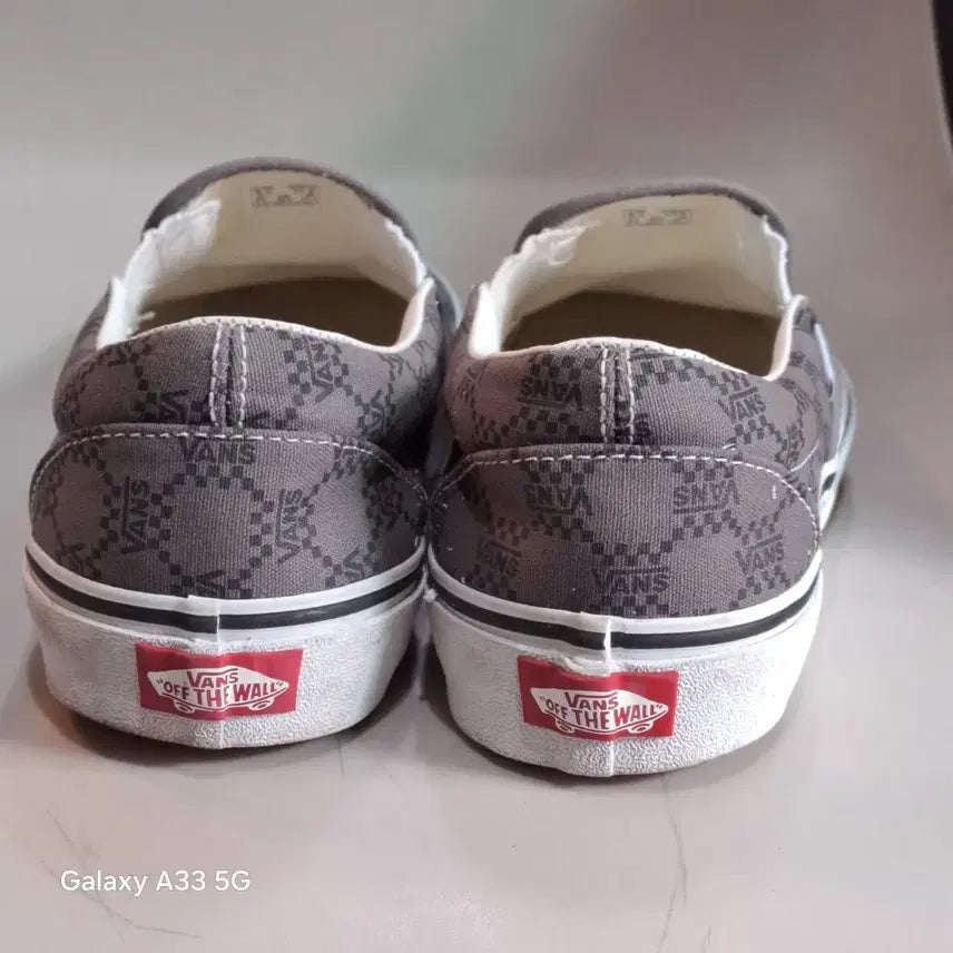 [BUNJANG] Vans Monogram Classic Slip-On Shoes / 반스 모노그램 클래식 슬립온 270mm