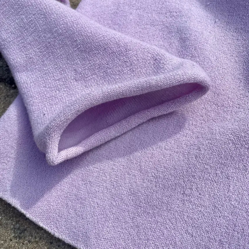 [BUNJANG] Issey Miyake HaaT Lavender Cotton Blend Heart Button Cardigan / 이세이미야케 하트(HaaT) 가디건