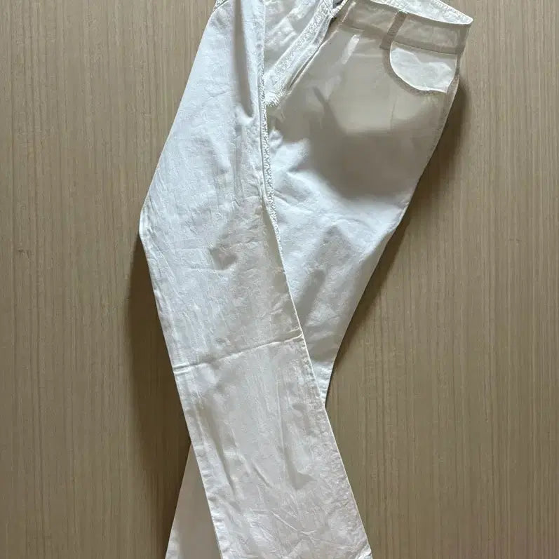 [BUNJANG] Benetton White Stitching Special Flare Pants / Benetton 베네통