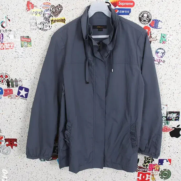 [BUNJANG] Arte Nylon Banding Windbreaker Jumper Women&