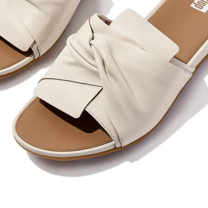 [BUNJANG] Fitflop Slide Slippers Beige / 핏플랍 슬라이드 슬리퍼 225 235 새제품