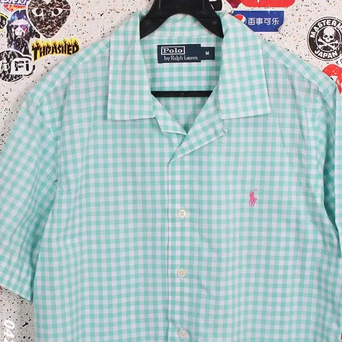 [BUNJANG] Polo Ralph Lauren Mint Check Shirt Men&