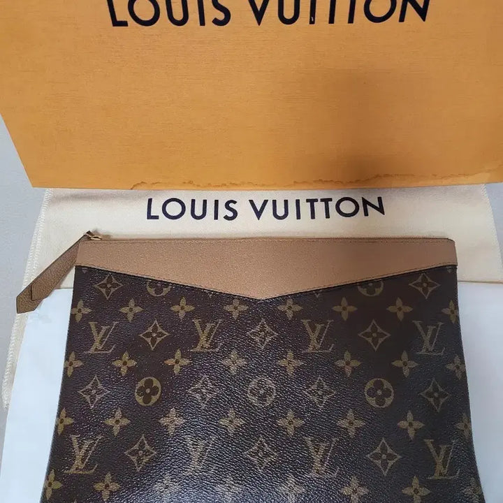 [BUNJANG] Louis Vuitton Monogram Clutch Bag / 루이비통 모노그램 클러치백 정품