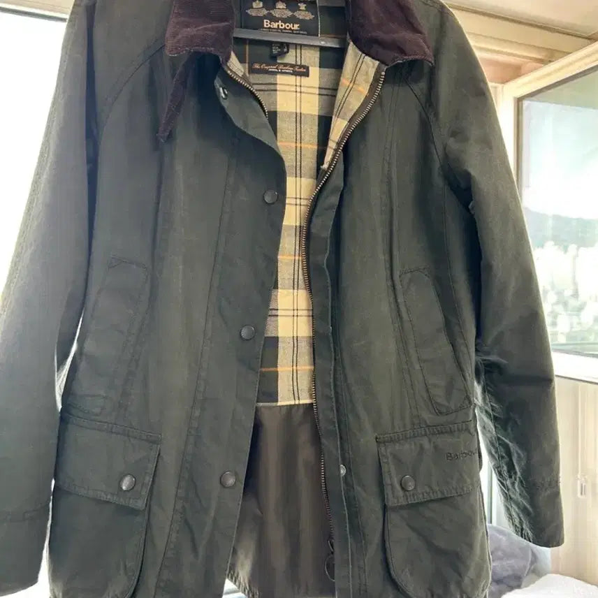 [BUNJANG] Barbour Bedale Olive Green Wax Jacket / 바버 비드넬 올리브 그린 (왁스 자켓)