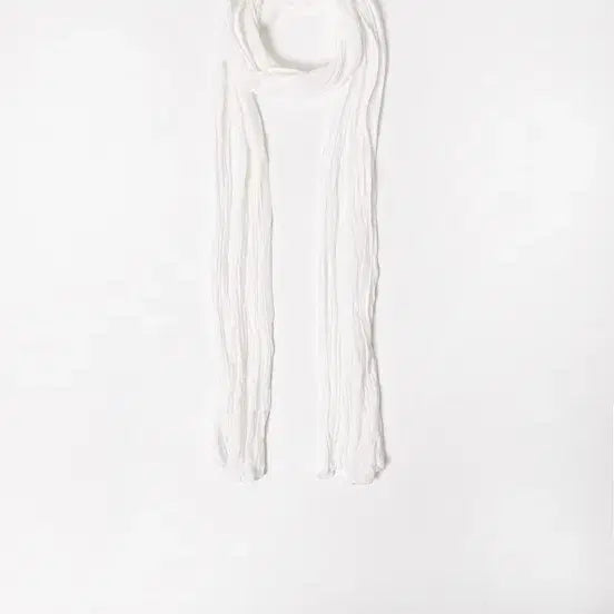 [BUNJANG] Le Bene Melody Pleated Muffler (White) / 르베인 Melody Pleated Muffler(White)