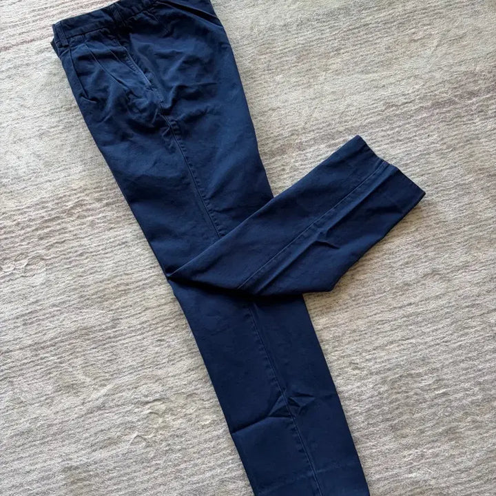 [BUNJANG] Rubinacci Napoli Marine Blue Cotton Trousers / 루비나찌 나폴리 마린 블루 코튼 팬츠 italy made