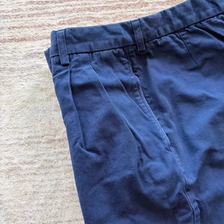 [BUNJANG] Rubinacci Napoli Marine Blue Cotton Trousers / 루비나찌 나폴리 마린 블루 코튼 팬츠 italy made