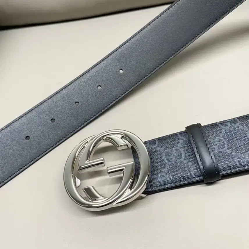 [BUNJANG] Gucci Black Belt / 구찌 패션 벨트 블랙