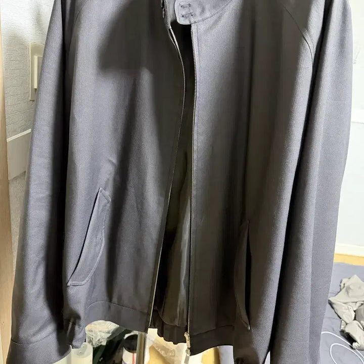 [SOLD OUT] (4)포터리 루즈드 해링턴 자켓 블랙