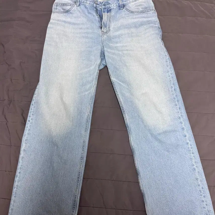 [BUNJANG] Uniqlo JWA Straight Jeans 63 Blue Size 36 / 유니클로 jwa 스트레이트진 63 블루 36사이즈 판매