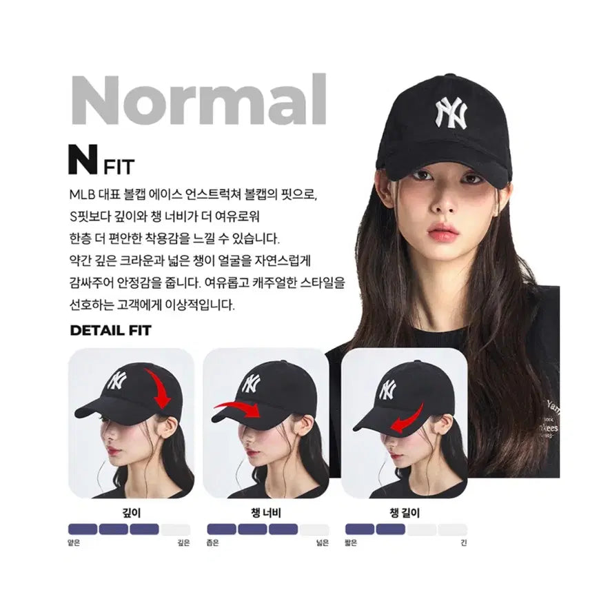 [SOLD OUT] MLB 에이스 언스트럭쳐 볼캡 NY 차콜 그레이