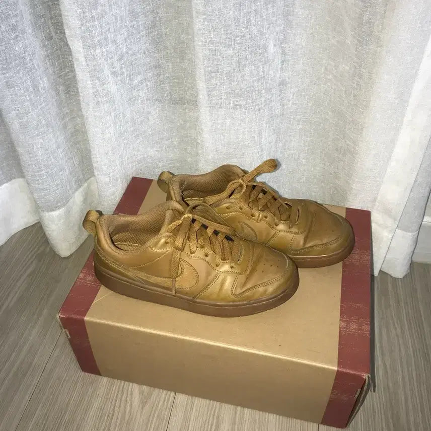[BUNJANG] Nike Air Force 1 Brown 된장 Edition Shoes / 나이키 에어포스 브라운 된장포스 235