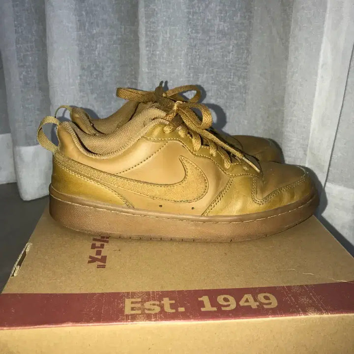 [BUNJANG] Nike Air Force 1 Brown 된장 Edition Shoes / 나이키 에어포스 브라운 된장포스 235